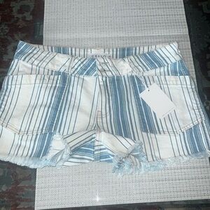 CELLO VERTICAL STRIPPED SHORTS SIZEXL JR., 99% cotton 1%spandex